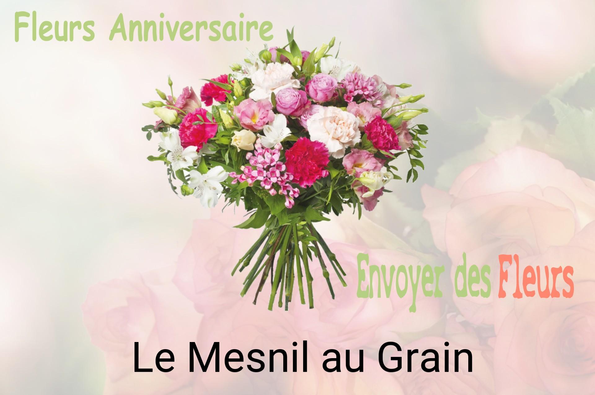 Bouquet de fleurs d’anniversaire livré à Le Mesnil-au-Grain